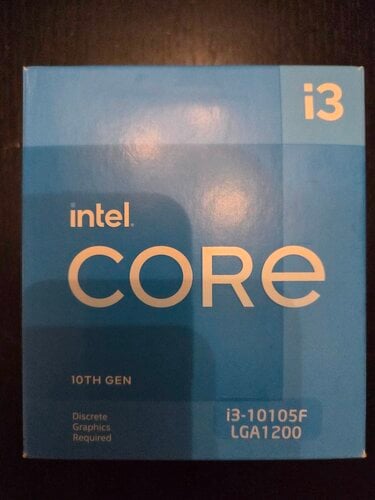 Περισσότερες πληροφορίες για "Intel Core i3-10105F (Box)"