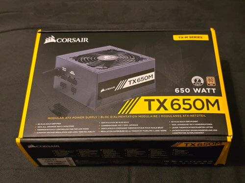 Περισσότερες πληροφορίες για "Corsair TX650M (650W)"