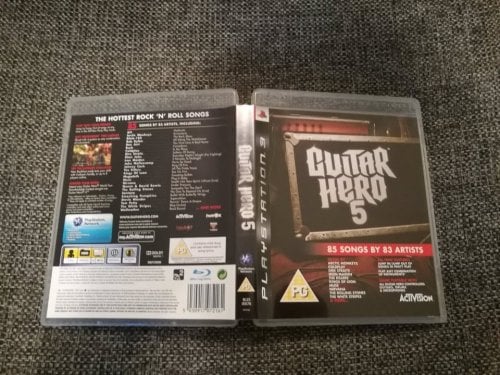 Περισσότερες πληροφορίες για "Σπάνια Guitar Hero PS3 games της σειράς"