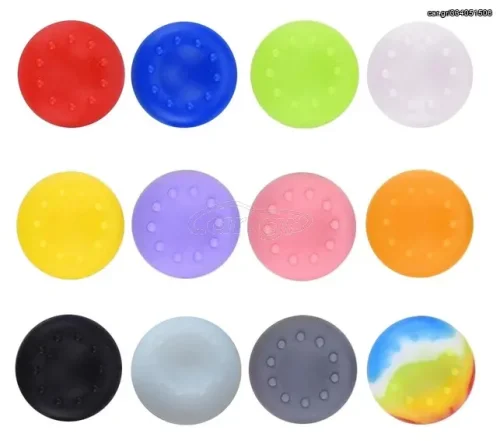 Περισσότερες πληροφορίες για "Silicon analog thumb grips 4 ζευγάρια 3ε για όλα τα gamepads , αποστολή BoxNow"