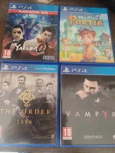 Περισσότερες πληροφορίες για "ΠΑΚΕΤΟ ps4 games ( 4 ΠΑΙΧΝΙΔΙΑ ΣΕ ΚΑΤΑΣΤΑΣΗ ΚΑΙΝΟΎΡΓΙΟΥ )"