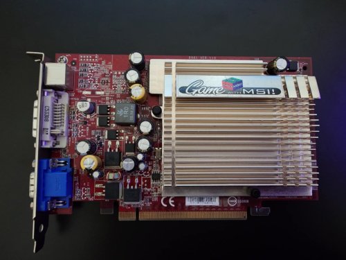 Περισσότερες πληροφορίες για "MSI VGA NVIDIA NX6600LE-TD256E 256MB PCI-E"