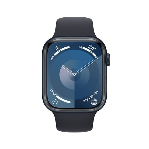 Περισσότερες πληροφορίες για "Apple Watch Series 9 (45mm/Μαύρο/Αλουμίνιο)"