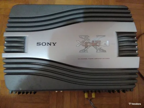 Περισσότερες πληροφορίες για "SONY Xplod 4 - channel car amplifier ΧΜ- SD46 Χ και Sony Xplod Subwoofer 1100 w"