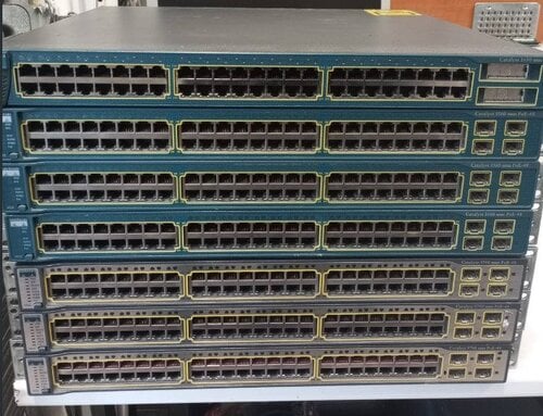 Περισσότερες πληροφορίες για "Cisco Switches (c3560poe, c3550)"