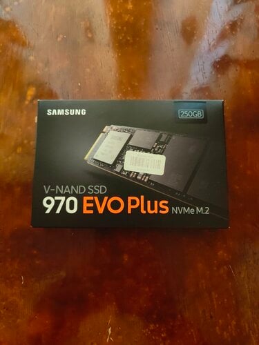 Περισσότερες πληροφορίες για "SAMSUNG 970 EVO PLUS 250GB M2"