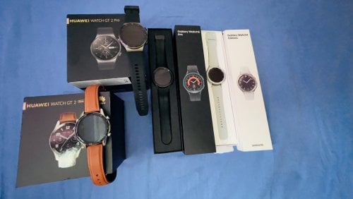 Περισσότερες πληροφορίες για "Συλλογή smart watches Samsung & Huawei"