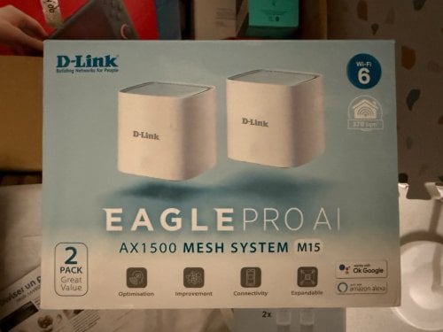 Περισσότερες πληροφορίες για "D-Link EAGLE PRO AI AX1500"