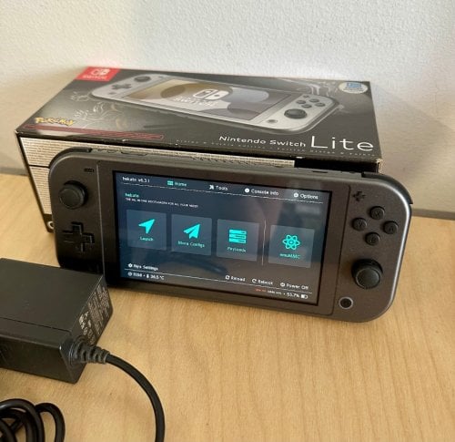 Περισσότερες πληροφορίες για "Nintendo Switch Lite cfw pokemon Dialga & Palkia με modchip"
