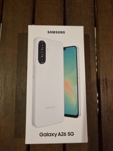 Περισσότερες πληροφορίες για "Samsung Galaxy A26 (Άσπρο/128 GB)"