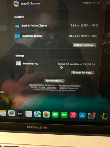 Περισσότερες πληροφορίες για "MacBook Air, 13inch, 2018, 1,6 Dual- Core Intel Core i5, 256gb"