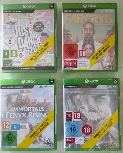 Περισσότερες πληροφορίες για "Far Cry 6, Devil May Cry 5, Just Dance 2021, Immortals Fenyx Rising"