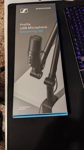 Περισσότερες πληροφορίες για "SENNHEISER Profile Streaming Set USB Microphone"
