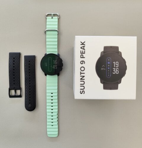 Περισσότερες πληροφορίες για "Suunto 9 Peak (43mm/Μαύρο)"