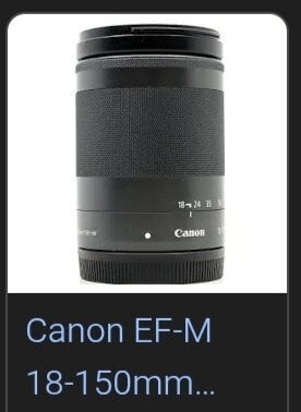 Περισσότερες πληροφορίες για "Φακοί Canon EF-M 11-22mm και 18-150mm"