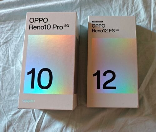Περισσότερες πληροφορίες για "Κινητά Oppo Renno10 Pro 12/256gb & Reno12 FS 5G (12GB/512GB) σε κατάσταση καινούριου"