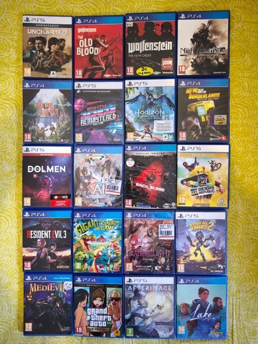 Περισσότερες πληροφορίες για "Ps4/Ps5 Games - Σφραγισμένα/Μεταχειρισμένα"
