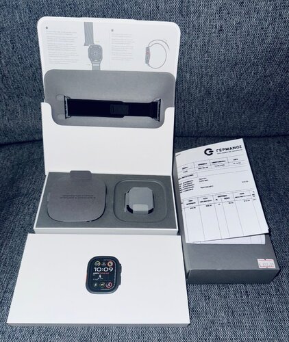 Περισσότερες πληροφορίες για "Apple Watch Ultra 2 (49mm/Μαύρο/Τιτάνιο)"