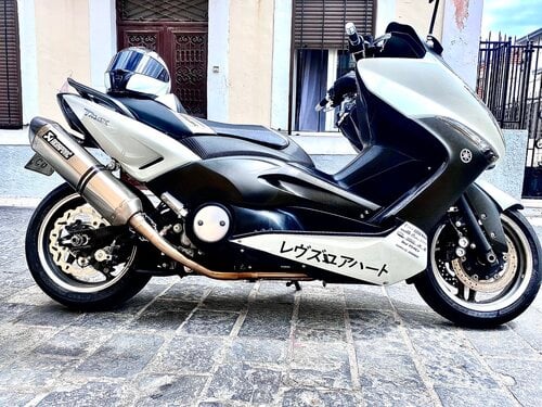 Περισσότερες πληροφορίες για "Yamaha T-MAX 500 2010 TMax WhiteMax 10th Anniversary"