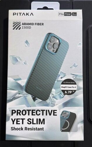 Περισσότερες πληροφορίες για "PITAKA MagEZ case pro4 iPhone 15 pro max"
