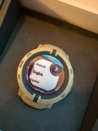 Περισσότερες πληροφορίες για "Garmin Instinct Solar Tactical Edition"
