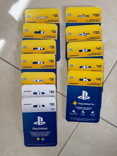 Περισσότερες πληροφορίες για "PSN cCards για PS Plus games κλπ"