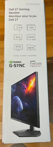 Περισσότερες πληροφορίες για "Dell Monitor 27" S2721DGFΑ Gaming"