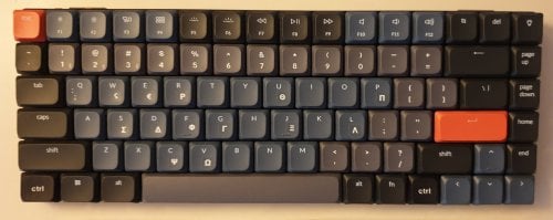Περισσότερες πληροφορίες για "Keychron K3 Pro + extra LSA Keycap Set"