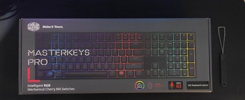 Περισσότερες πληροφορίες για "CoolerMaster MasterKeys Pro L RGB Gaming Μηχανικό Πληκτρολόγιο με Cherry MX RED"