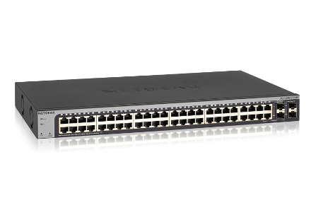 Περισσότερες πληροφορίες για "NetGear GS748T v5 Managed L2 Switch με 48 Θύρες Gigabit (1Gbps) Ethernet και 4 SFP Θύρες"