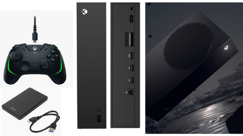 Περισσότερες πληροφορίες για "XBOX SERIES S 1TB BLACK +1TB HDD USB + ENΣΥΡΜΑΤΟ XEIΡΙΣΤΗΡΙΟ RAZER WOLVERΙΝΕ V2"