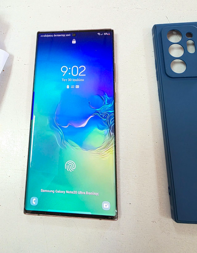 Περισσότερες πληροφορίες για "Samsung Note 20 ultra 12/256"