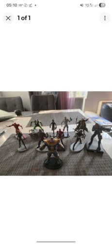 Περισσότερες πληροφορίες για "Marvel figuren"