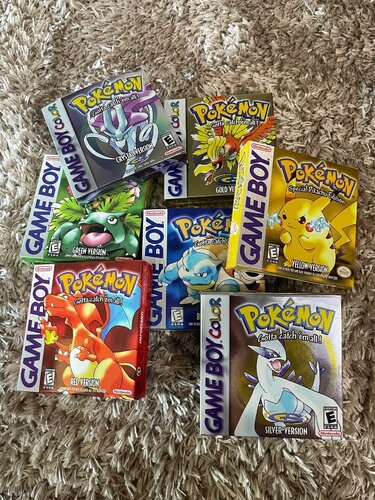 Περισσότερες πληροφορίες για "Pokemon GBC καινουργιες ποκεμον gameboy color (Nintendo)"