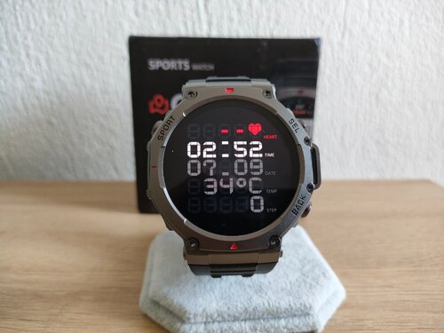 Περισσότερες πληροφορίες για "Smartwatch καινούργιο με Amoled οθόνη , ΒΤ Call, Ελληνικό μενού, πυξίδα, GPS, και Altitude"