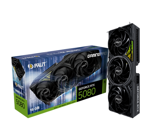 Περισσότερες πληροφορίες για "Palit GeForce RTX 5080 GamingPro"