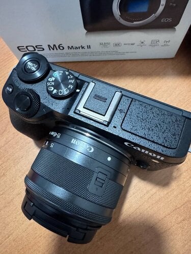Περισσότερες πληροφορίες για "Canon EOS M6 Mark II + Canon EF-M 15-45mm F 3.5-6.3"