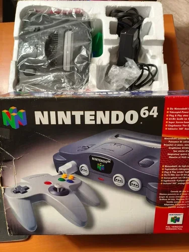 Περισσότερες πληροφορίες για "NINTENDO 64 πλήρες με κουτί, δεύτερο χειριστήριο, περιφερειακά και 1 παιχνίδι"