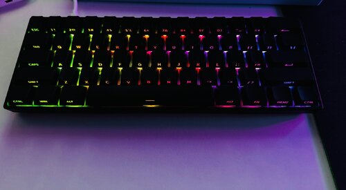 Περισσότερες πληροφορίες για "Monsgeek Fun60 Pro Magnetic Hall Effect Μαύρο (8K) Tape Mod+Foam Mod+Relubed"