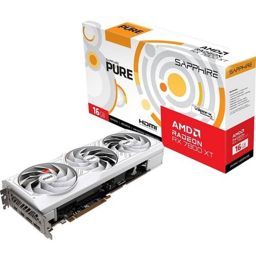 Περισσότερες πληροφορίες για "Sapphire PURE Radeon RX 7800 XT"