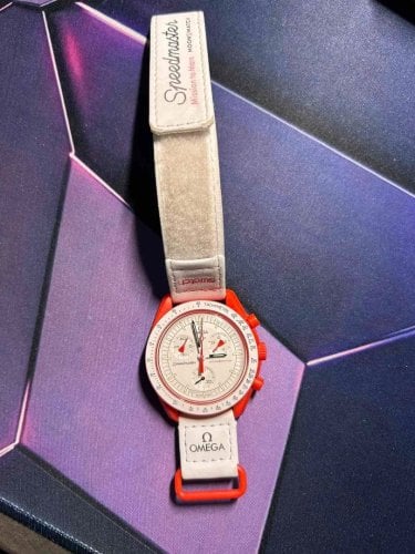 Περισσότερες πληροφορίες για "Omega X Swatch - Mission to Mars (Replica)"
