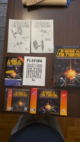 Περισσότερες πληροφορίες για "Tie Fighter PC CD-ROM (1994) Vintage Game"