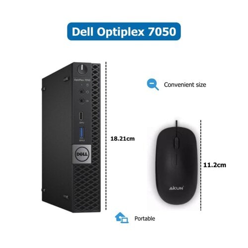Περισσότερες πληροφορίες για "Dell optiplex 7050 micro"