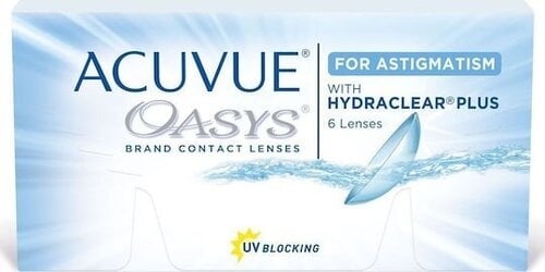 Περισσότερες πληροφορίες για "Acuvue Oasys Astigmatism + AirOptix plus HydraGlyde"