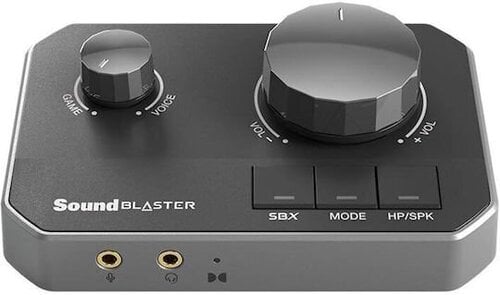 Περισσότερες πληροφορίες για "Creative Sound Blaster G8"