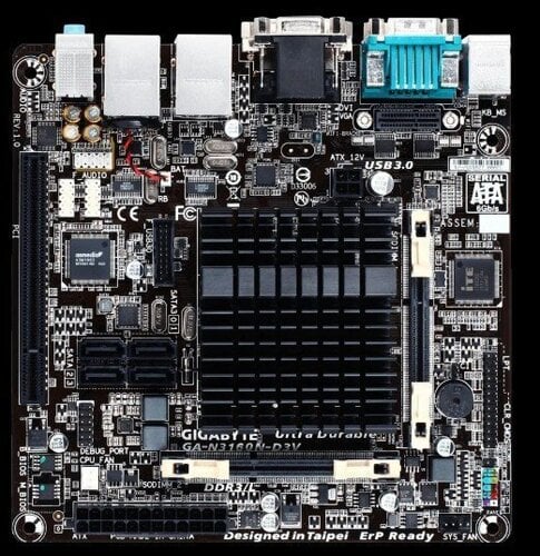 Περισσότερες πληροφορίες για "Gigabyte GA-N3160N-D3V rev1.0 ITX + 8GB RAM"