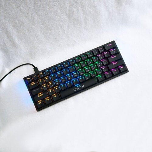 Περισσότερες πληροφορίες για "Leaven K620 RGB Wired Mechanical Gaming Keyboard"