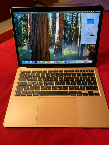 Περισσότερες πληροφορίες για "MacBook Air M1 13.3-inches 16GB/256GB Rose-Gold"