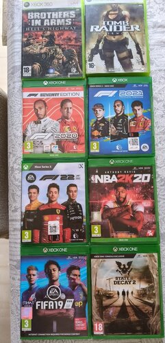 Περισσότερες πληροφορίες για "FIFA19 FIFA22 F1'20 F1'21 F1'22 NBA 2K20 STATE OF DECAY 2 BROTHERS IN ARMS HELL'S HIGWAY TOM RAIDER"