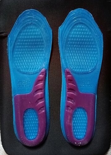 Περισσότερες πληροφορίες για "Gel insoles 44 no"